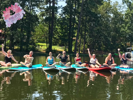 Paddle Board Yoga Pictures